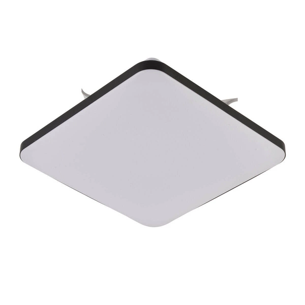 Plafon BABILON, czarny, kwadratowy mały, 18W LED, barwa neutralna 4000K