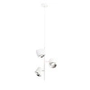 Aldex Lampa wisząca BOT 3, 1046E, biała, 3x35W GU10