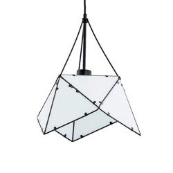 Lampa sufitowa ROMBUS BLACK 38cm