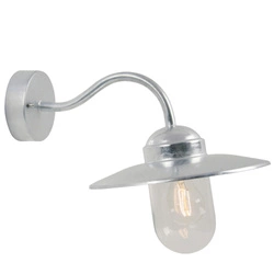 Kinkiet LUXE E27 60W Stal | Ocynkowany