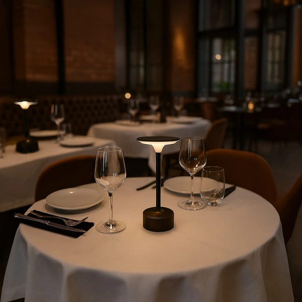 Lampka nocna TAVOLO Black