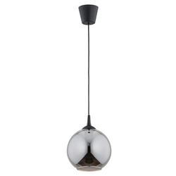 Lampa wisząca ALFA TIPI 200 CZARNA 1xE27 20cm | 61219