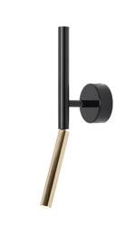 Aldex KINKIET STICK WALL BLACK | Czarny złoty 1067C1
