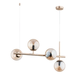 Lampa wisząca ALFA VINCI ZŁOTA 4xE14 32cm | 63040