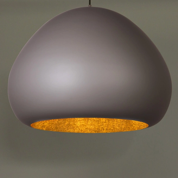 Lampa Sigma Lava taupe/złoty 41080
