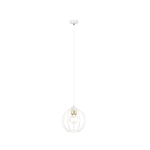 Lampa wisząca Emibig GINO 1 Biały/GOLD 1223/1