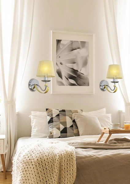 Kinkiet DIVA 21-55040 chrom/złoty 1x40W E14