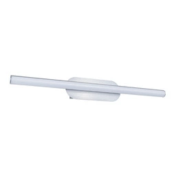 Kinkiet Carter 54,3cm 12W LED ciepła biel 3000K | srebrny