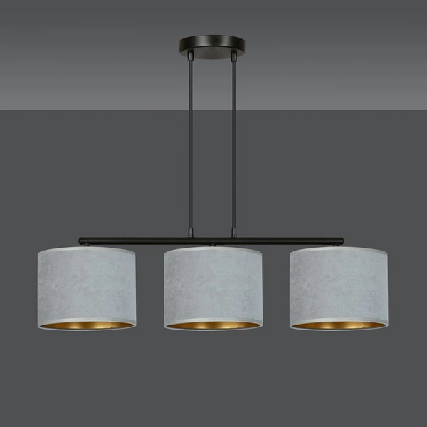 Lampa wisząca Emibig HILDE 3 BL GRAY 1050/3