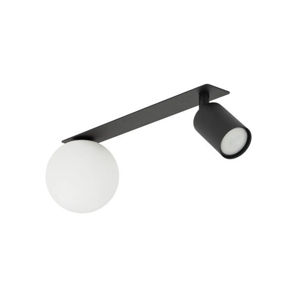 Lampa sufitowa podtynkowa VOX2 1xGU10 1xG9 szer.43cm | Biały - Czarny 10927