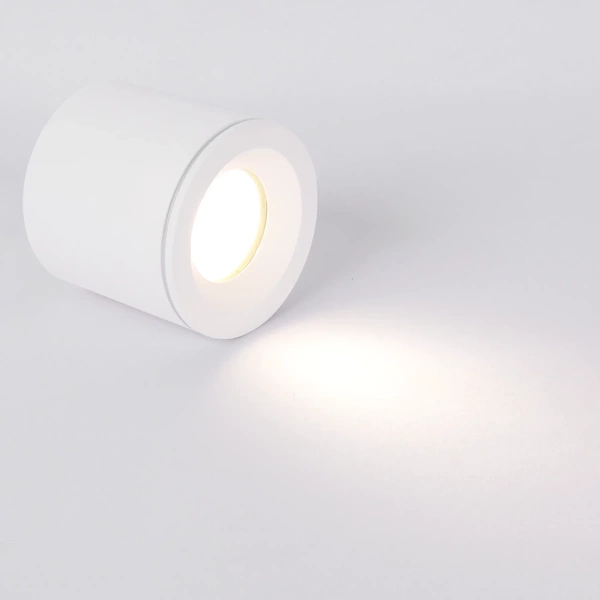 Tubka Luna 1xGU10 biała IP65 CL0103-WH