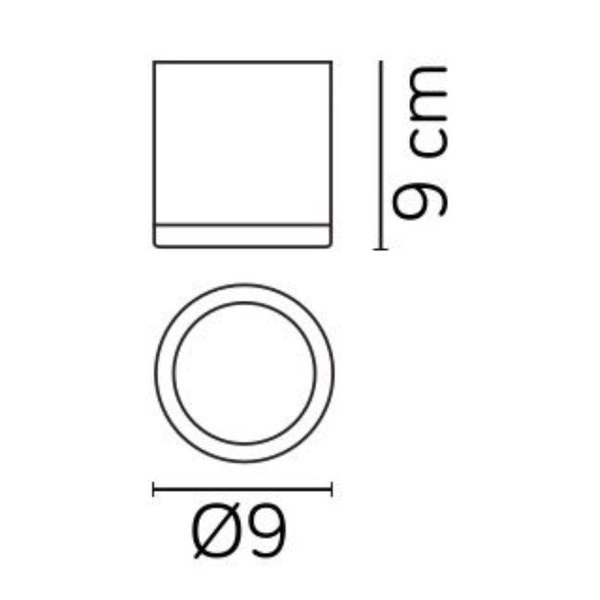 Natynkowa tuba zewnętrzna Adela Midi M1455 DG | ciemny popiel