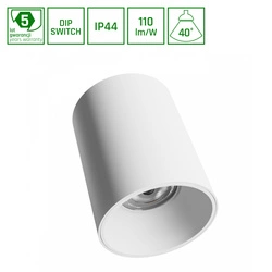 ORBITO NATYNKOWA 14-27W WW 230V 40ST IP44 UGR<19 RA90 FI115X152MM BIAŁY OKRĄGŁA 5 LAT