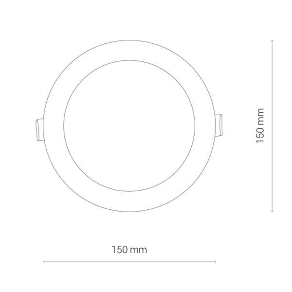 8778 Oprawa oświetl."CL KOS LED 10W, 4000K, IP44" 8778