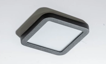 Azzardo SLIM 9 SQUARE 4000K IP44 BLACK 4375