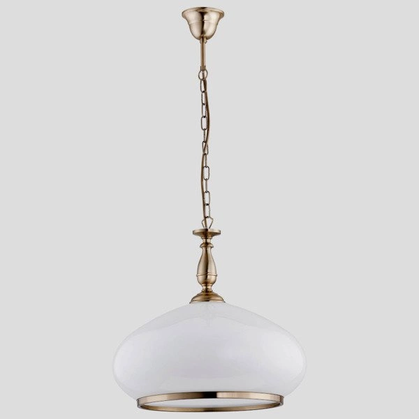 Lampa wisząca ALFA PARIS ZŁOTA 1xE27 38cm | 118
