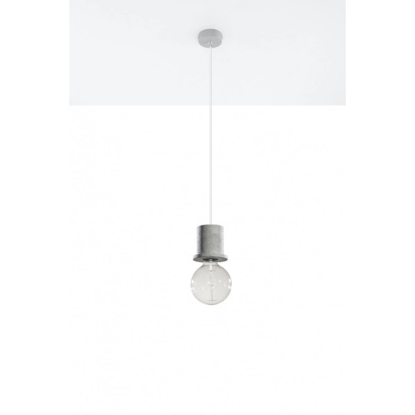 Nowoczesna lampa wisząca BONO SL.0283 1xE27 beton
