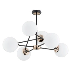 Lampa sufitowa ALFA SAGITO MOSIĄDZ 6xE14 60cm | 63099