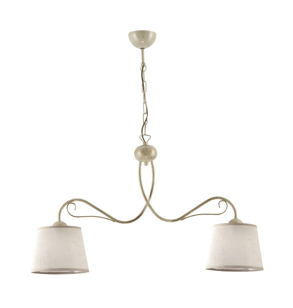 Klasyczny Żyrandol KAMELIA wys. 80cm 2xE27 15W IP20 | Ecrie