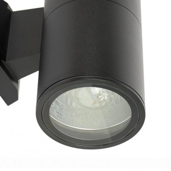 Kinkiet aluminiowy IP54 na elewację 2x E27 ADELA 7001 BL | czarny