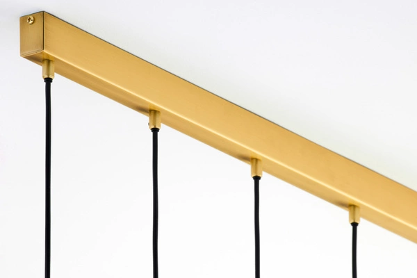 Nowoczesna Lampa wisząca ALAS wys. 120cm 6xG10 14W IP20 | Złoty