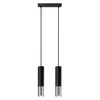 Lampa wisząca LOOPEZ 2 SL.0941 czarny/chrom 2xGU10