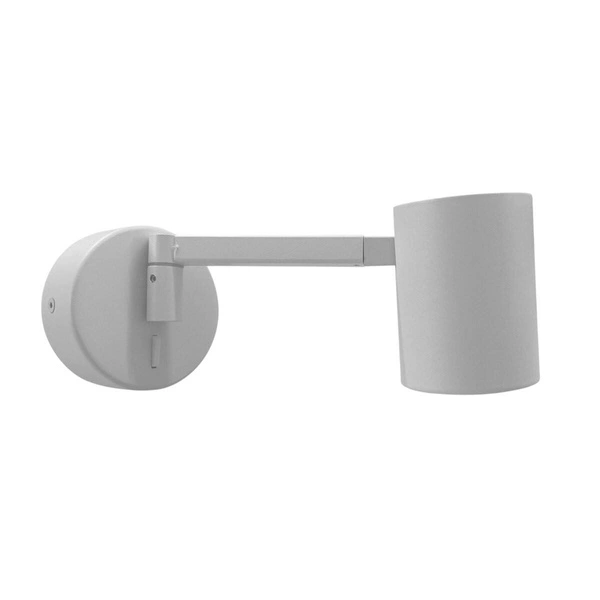 Kinkiet z wysięgnikiem Snow, biały, 1x40W GU10