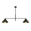 Lampa sufitowa Emibig MAVERICK 2 Czarny 1211/2