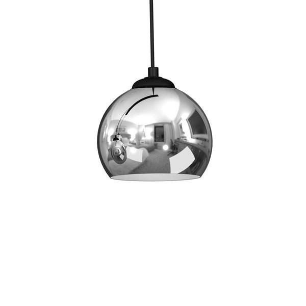 Lampa wisząca TORO, MLP7468, czarny/chrom, 3x40W E27