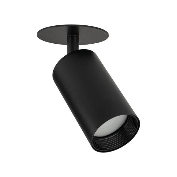 AMIS BLACK 1XGU10 PODTYNKOWY