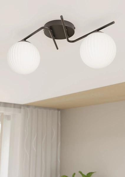 Lampa sufitowa Emibig VESPA 2 BL OPAL 1395/2