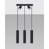 Lampa wisząca RING 3, SL.1099, czarna, 5x40W GU10