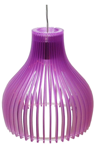 Lampa wisząca BUREN 31-50314 fioletowa 1x60W E27