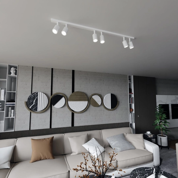 Lampa sufitowa Emibig FLASH 6 Biały 1313/6