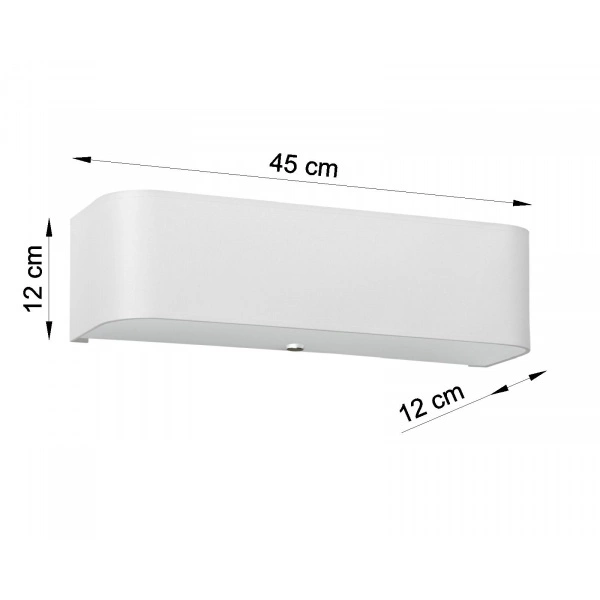 Kinkiet LOKKO SL.0777 biały 2xE14