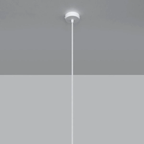 Lampa wisząca GATE, Biała Stal, SL.0662