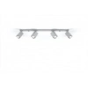 Designerska lampa sufitowa MERIDA 4L SL.0461 Szara 4xGU10