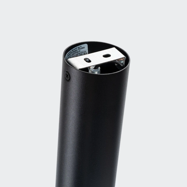 Plafon NERO 22,5 czarny/chrom