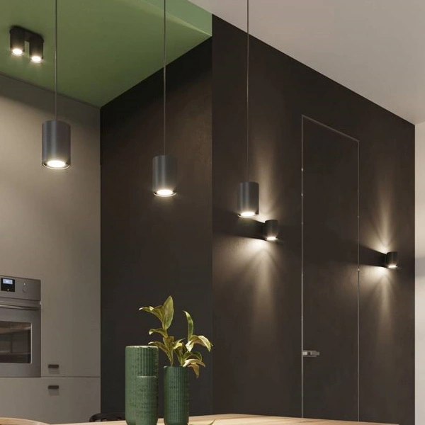 Kinkiet Sollux ORBIS 1 Czarny 12W LED, SL.0048