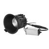 Oprawa wpuszczana Downlight PZE-921 IP44 6W 4000K czarna - IP44