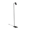 Lampa podłogowa stojąca MONO 120cm 10W GU10 | czarny 7707