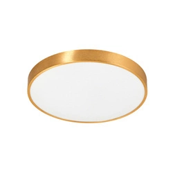 Lampa sufitowa plafon okrągły SIERRA LED 40W śr. 40cm | złoty