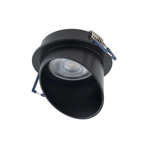 Lampa podtynkowa SOLTA szer. 7.5cm GU10 | czarny 10491