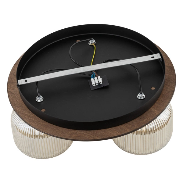 SALVIA BROWN LAMPA SUFITOWA 3XE14