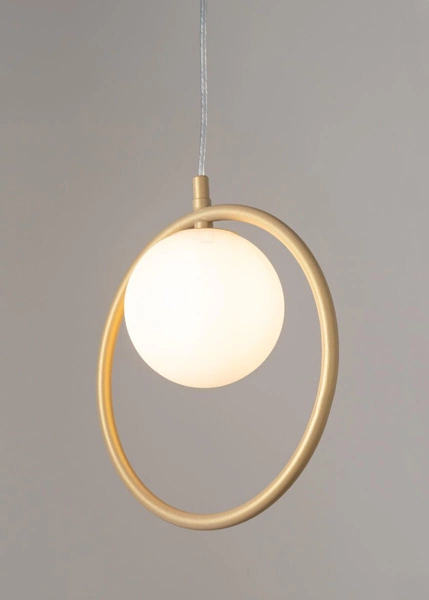 Lampa Sigma AQUA 1 lampa wisząca złoty beż 33409