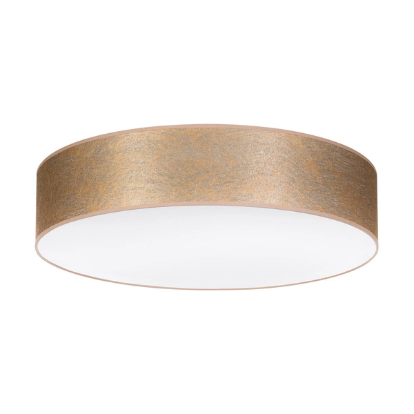 Lampa sufitowa Nevoa 4xE27 maks. 25W Biały metal/złoty klosz z tkaniny 47945802