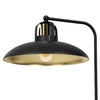 Lampka biurkowa FELIX, MLP8908, czarny/złoty, 1x60W E27