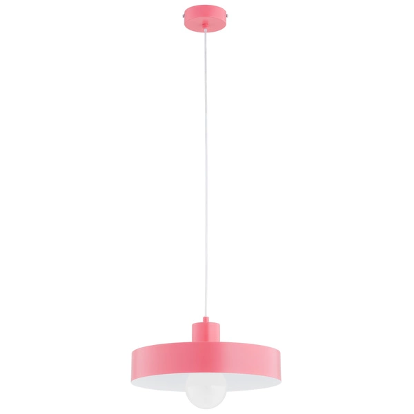 Lampa wisząca ALFA NEVERA RÓŻOWA 1xE27 34cm | 61449