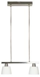 HYBRYDA ZWIS 2X40W E14 NIKIEL MAT PROMOCJA