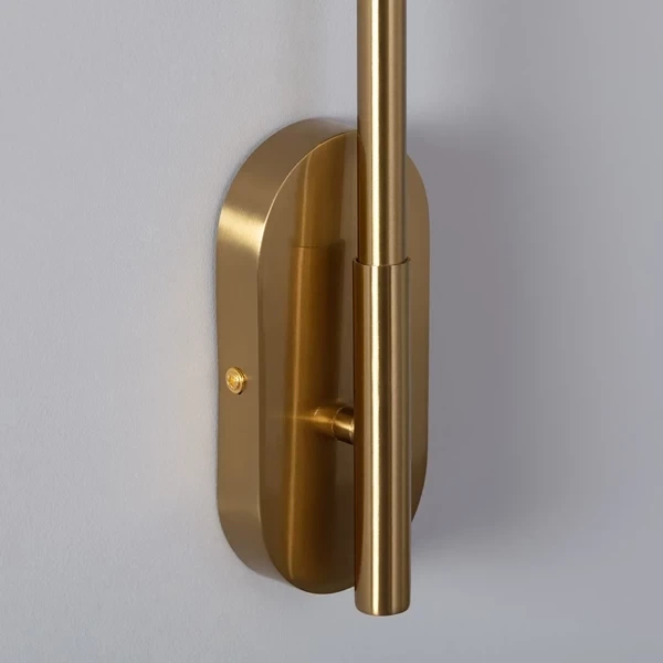 Kinkiet Ścienny Złoty Liniowy LED 8W Abruzzo Farga 3000K